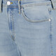 Heren denim short lichtblauw