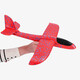 Vliegtuig foam 50 cm rood blauw
