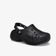 Baya Platform Clog dames klompen zwart