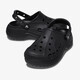 Baya Platform Clog dames klompen zwart