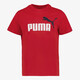 Puma Ess 2 Color NO.1 Logo kinder T-shirt rood