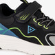 Kinder sportschoenen zwart blauw