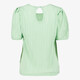 Kanten dames top mintgroen