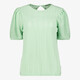 Kanten dames top mintgroen