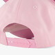 Meisjes pet met kattenoortjes roze