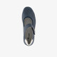 Dames ballerina's donkerblauw