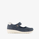 Dames ballerina's donkerblauw