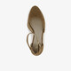 Dames espadrilles met sleehak bruin