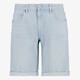 Unsigned heren denim short lichtblauw