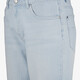 Heren denim short lichtblauw