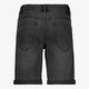 Heren denim short zwart