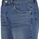 Heren denim short donkerblauw