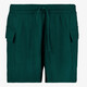 Dames short met klepzakken groen