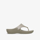 Kadee Wedge Flip dames slippers beige