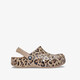 Baya Clog Leopard kinder klompen bruin