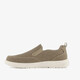 Heren instappers beige