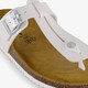 Dames bio teenslippers zilver