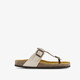 Dames bio teenslippers goud