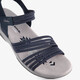 Reggae Slim Coffee dames sandalen blauw