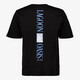 Heren T-shirt met backprint zwart