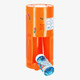 Elektrische bellenblaasmachine oranje