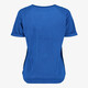 Dames badstof T-shirt blauw