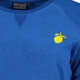 Dames badstof T-shirt blauw