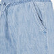 Dames denim short lichtblauw