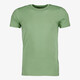 Heren T-shirt katoen ronde hals lichtgroen