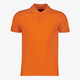Heren polo oranje