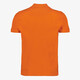 Heren polo oranje