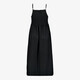 Dames maxi jurk zwart