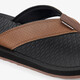 Tantric heren teenslippers bruin
