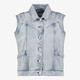 Twoday dames spijker gilet lichtblauw