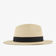 Dames strandhoed beige