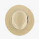 Dames strandhoed beige
