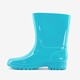 Blauwe kinder regenlaarzen