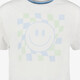 Smiley kinder shortama wit groen