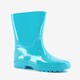 Blauwe kinder regenlaarzen