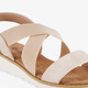 Dames sandalen beige