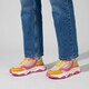 Dames dad sneakers roze oranje