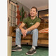 Jrebadam Jjcraft heren jeans lichtblauw L34