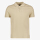 Unsigned heren polo beige