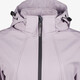 Softshell dames jas lila