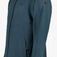 Softshell heren jas blauw