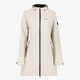 Softshell lange dames jas beige