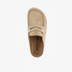Suède dames instappers beige