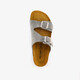 Suède dames bio slippers grijsblauw