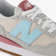 237 dames sneakers grijs blauw