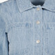 Dames denim blouse lichtblauw